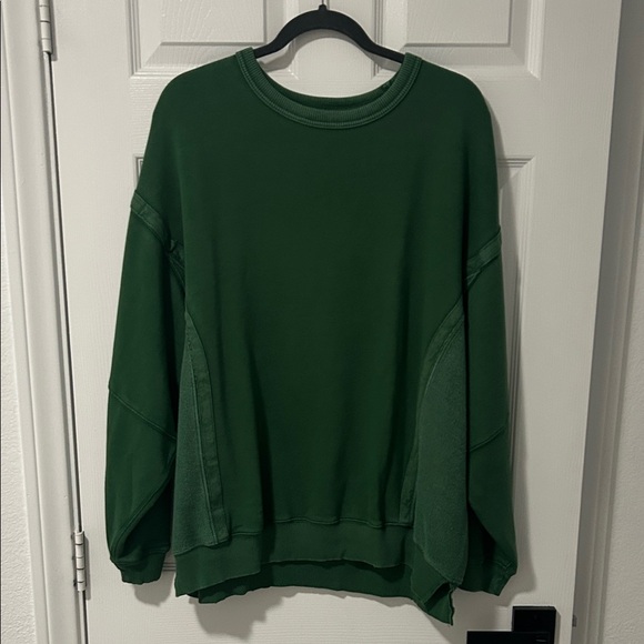 aerie Tops - Aerie  Green Crewneck Sweatshirt NWT Medium oversized